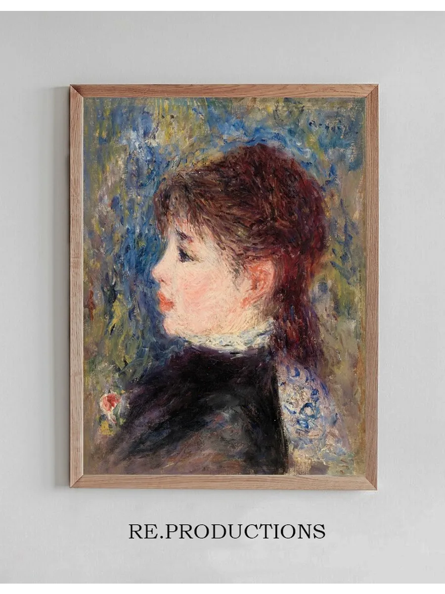 Young Woman with Rose