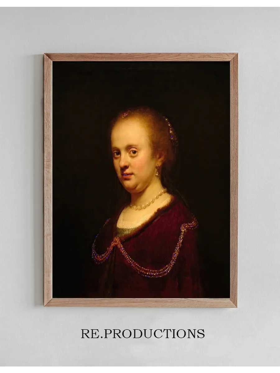 Young Woman with a Gold Chain
