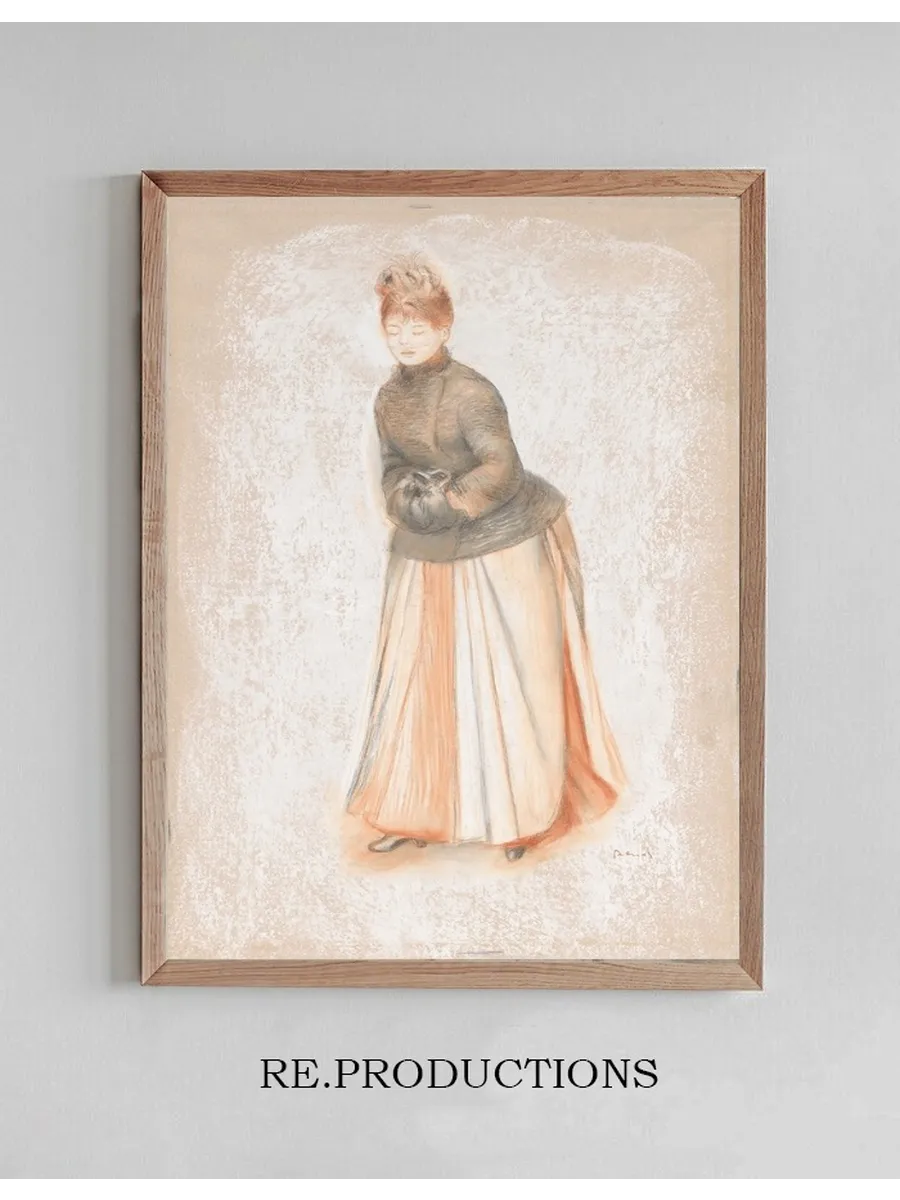 Young Woman with a Muff