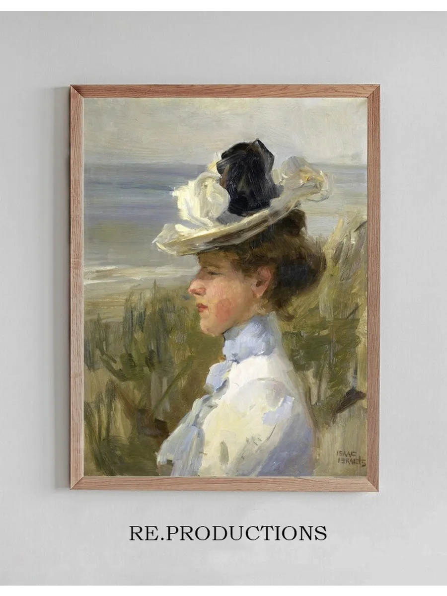 Young Woman, Gazing at the Sea