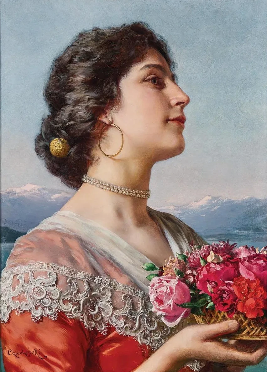 Young Flower Seller