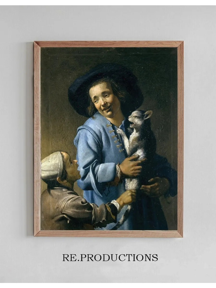 Youths Playing With The Cat