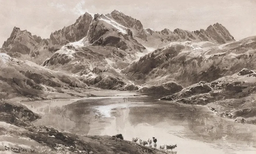 Z Rsersee Gegen Die Wildgrubenspitze
