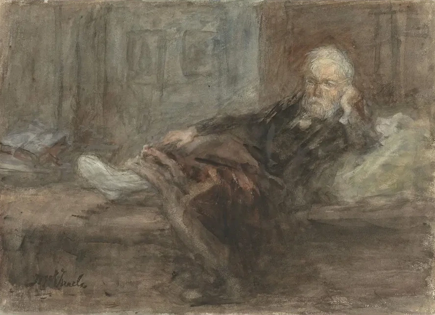 Zelfportret Met Zieke Voet
