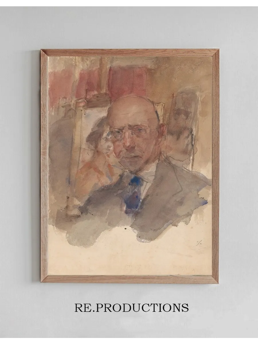 Zelfportret van Isaac Israels