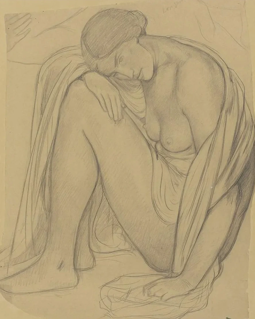 Zittende Vrouw