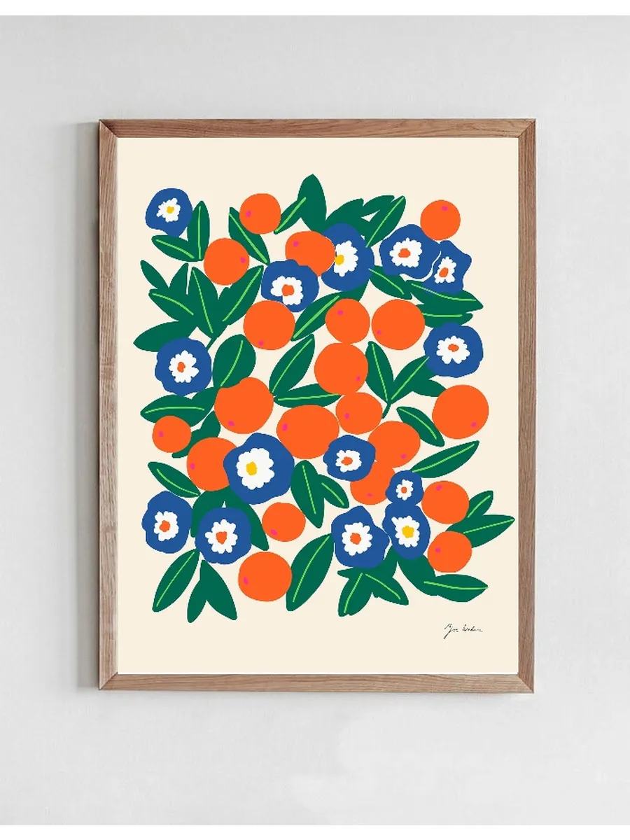 Zoe - Oranges and Flowers