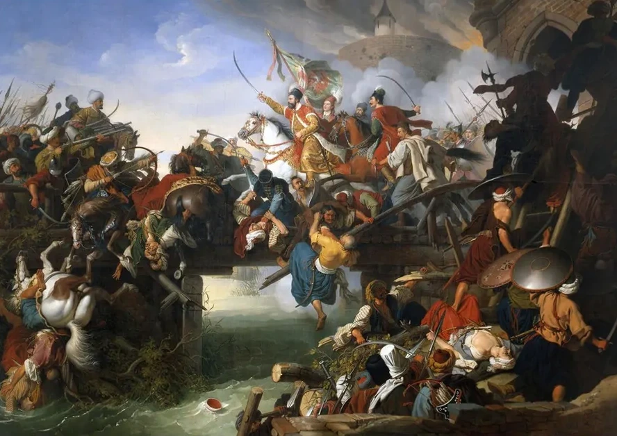Zr nyi's Charge From The Fortress Of Szigetv r