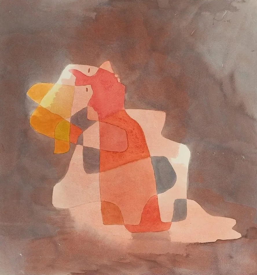 Zur cklehnende (Woman Leaning Back)