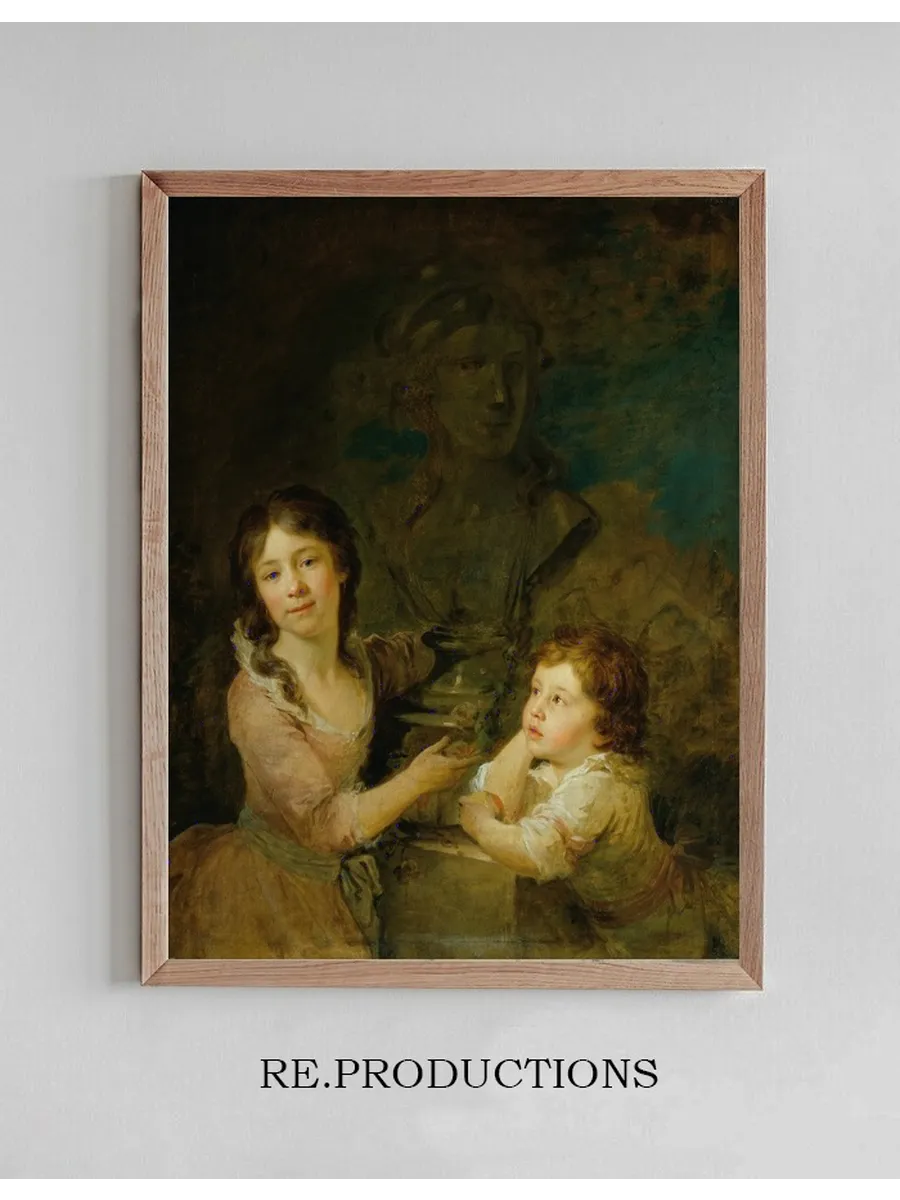 Zwei Kinder Aus Der Familie Der Grafen Thomatis