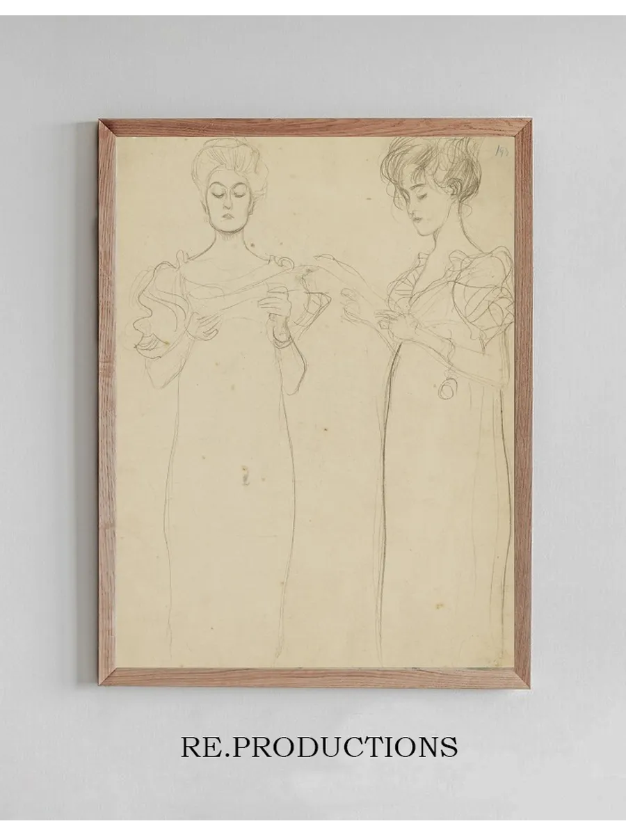 Zwei Studien nach singenden M dchen (Two Studies of a Singing Girl)