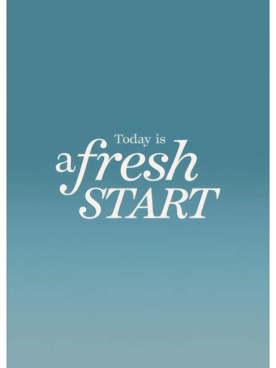 A Fresh Start