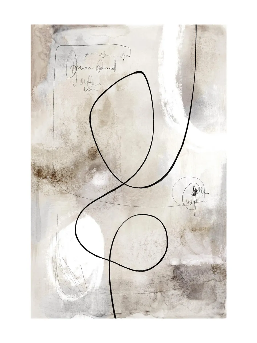 Abstract Paint Figure No1