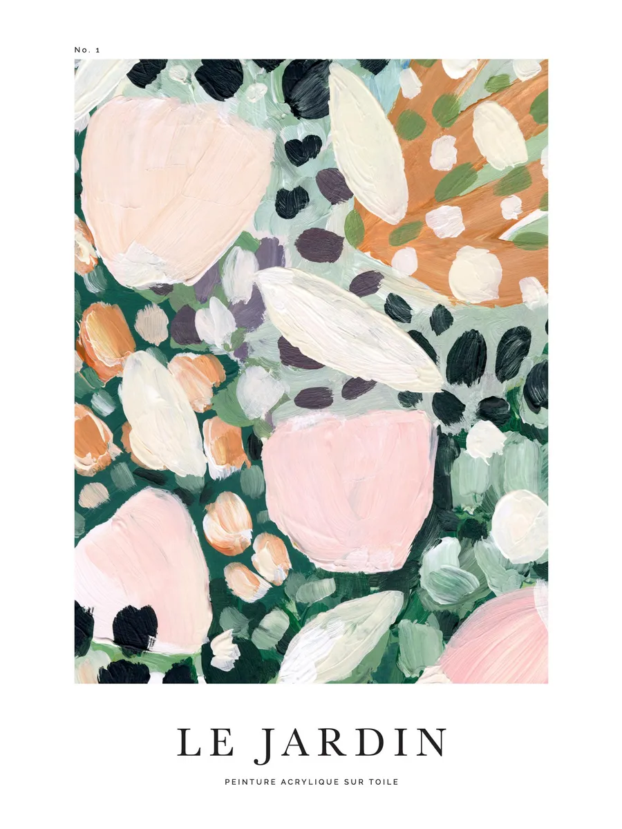 Acrylic Garden No1