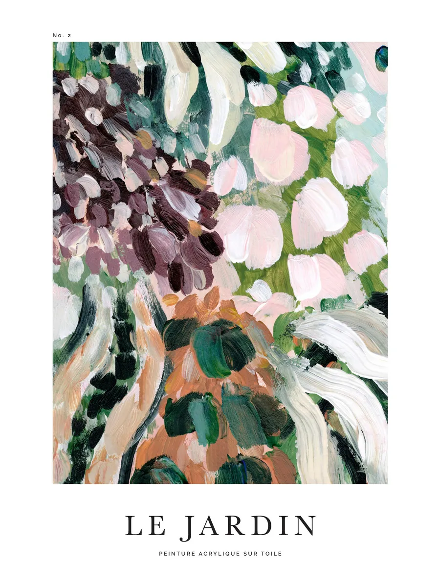 Acrylic Garden No2