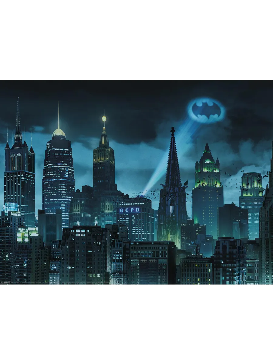 Batman Gotham City Skyline