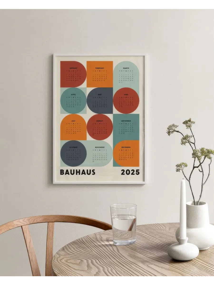 Bauhaus Calendar 2025 Us