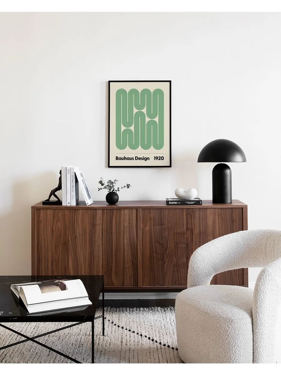 Bauhaus Design Swirls