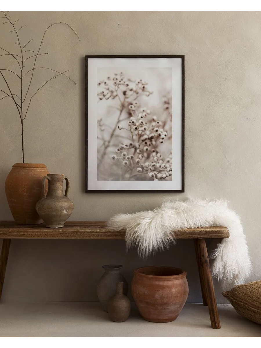 Beige Botanical Bokeh No2