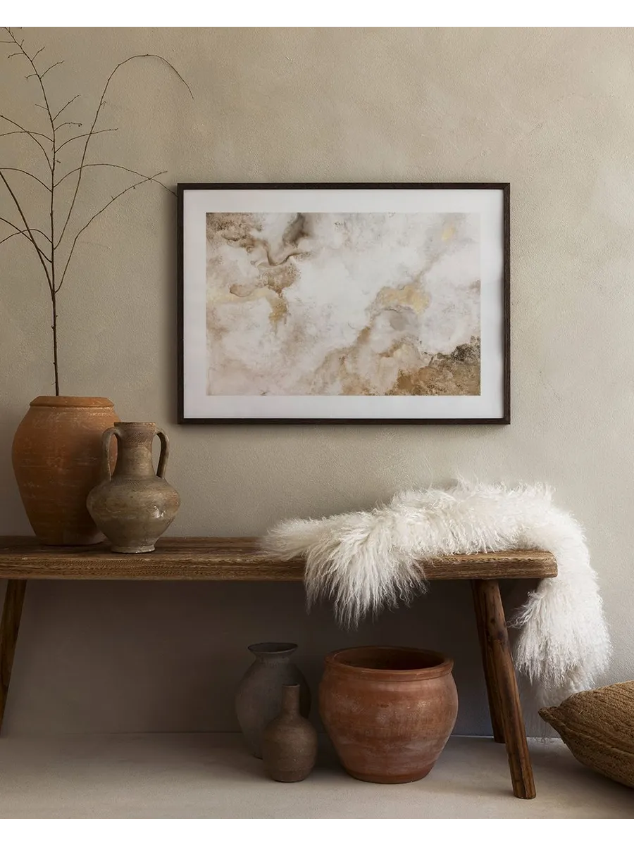 Beige Golden Flow No2