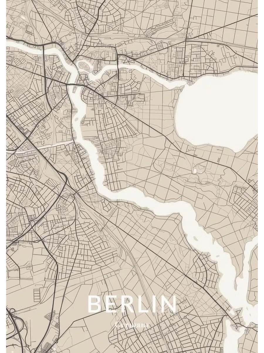 Beige Map Personal