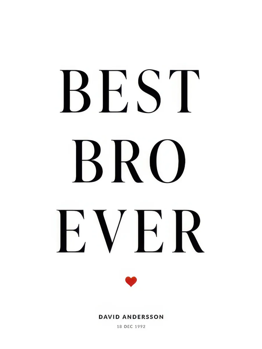 Best Bro Personal