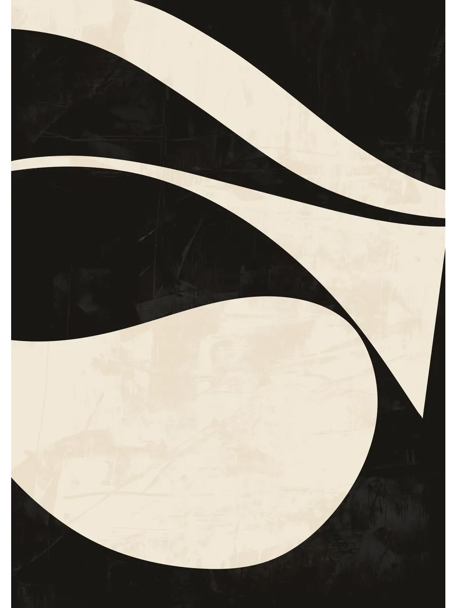 Black and Beige Centerpiece No1
