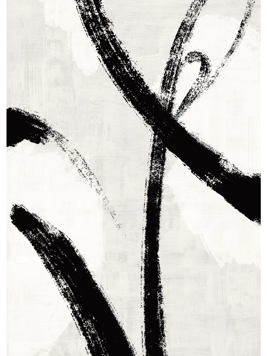 Black Brush Strokes No1