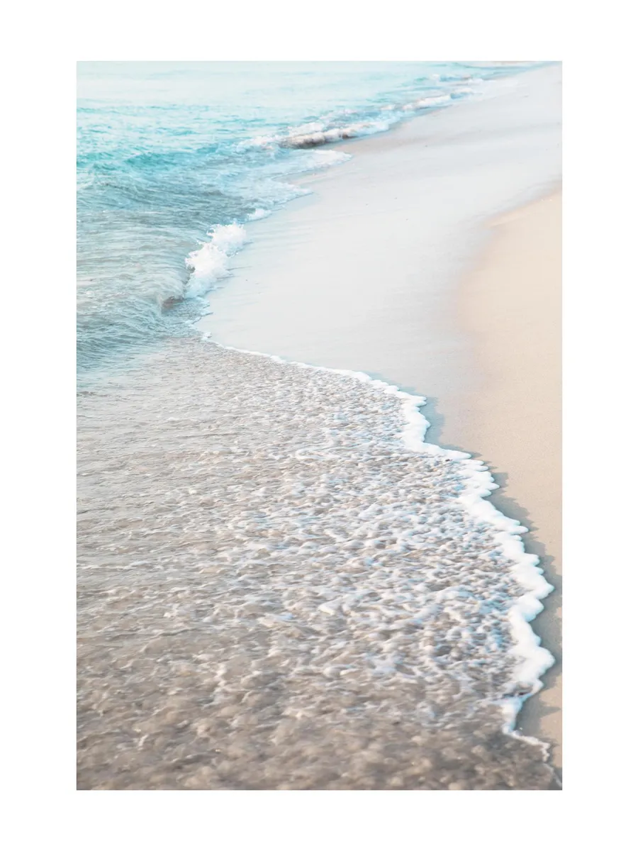 Blue Beach Wave