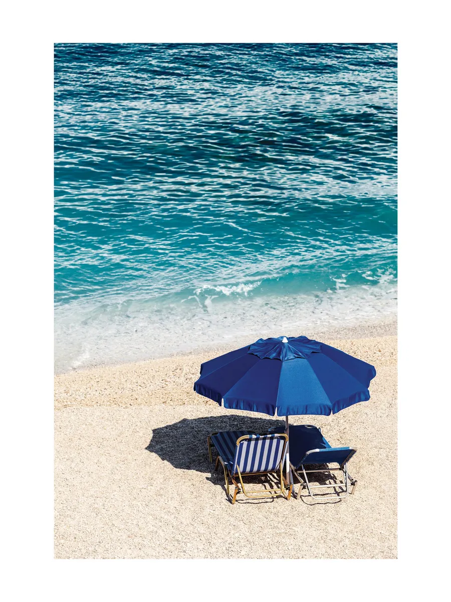 Blue Parasol