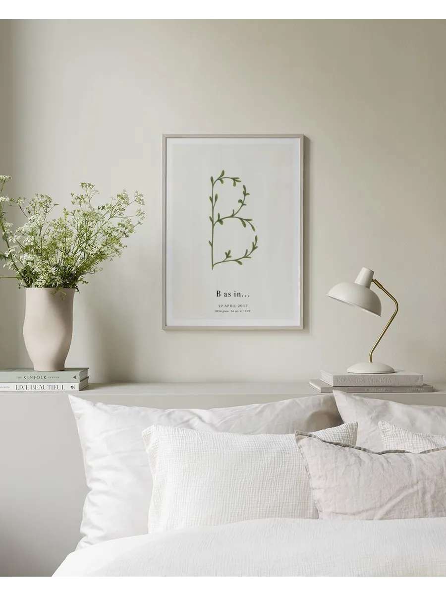 Botanic Letter B Personal