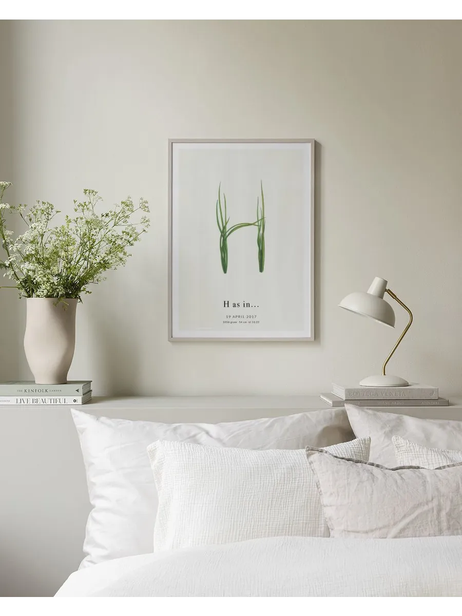 Botanic Letter H Personal