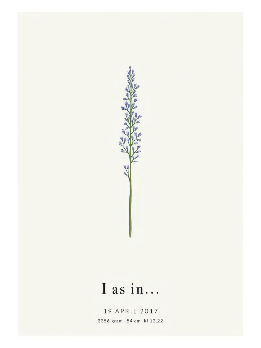 Botanic Letter I Personal