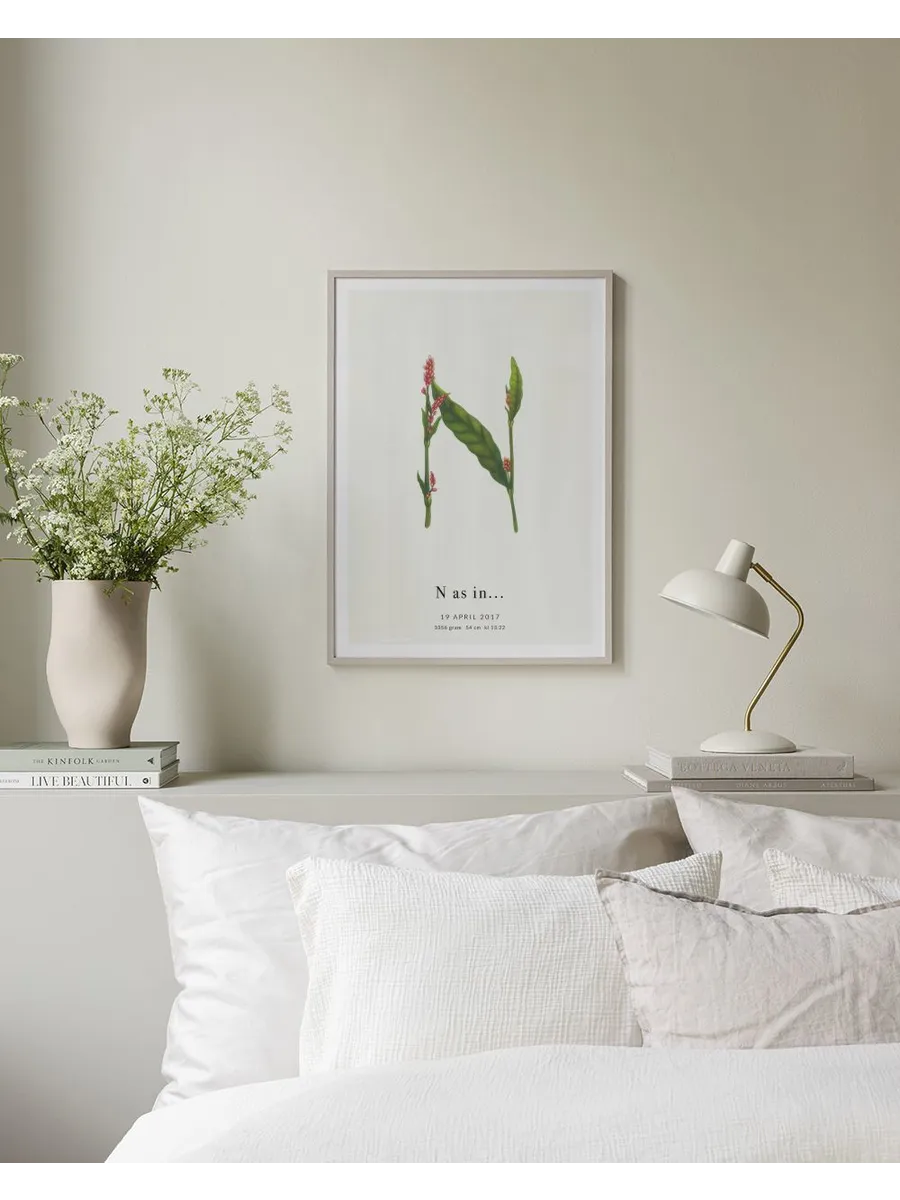 Botanic Letter N Personal