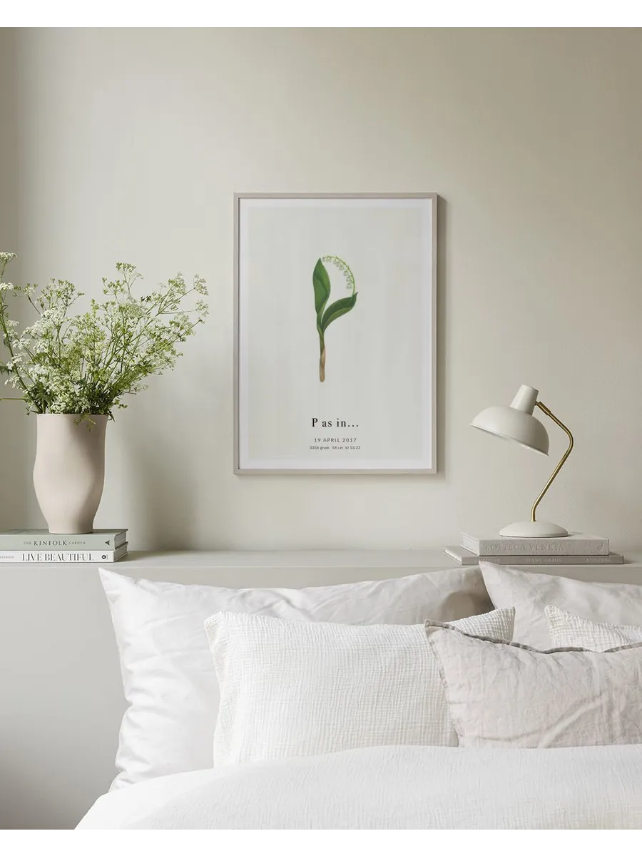 Botanic Letter P Personal