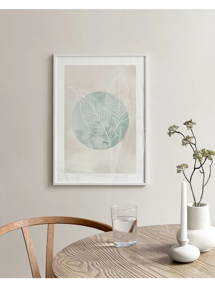 Calathea Line Drawing