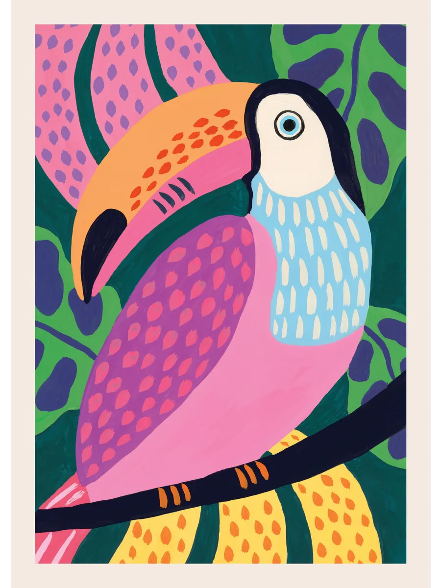 Colorful Toucan