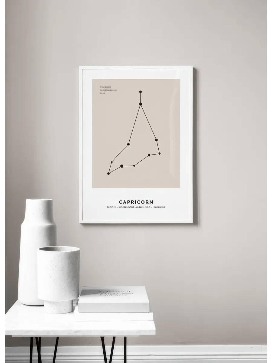 Constellation Beige Capricorn Personal