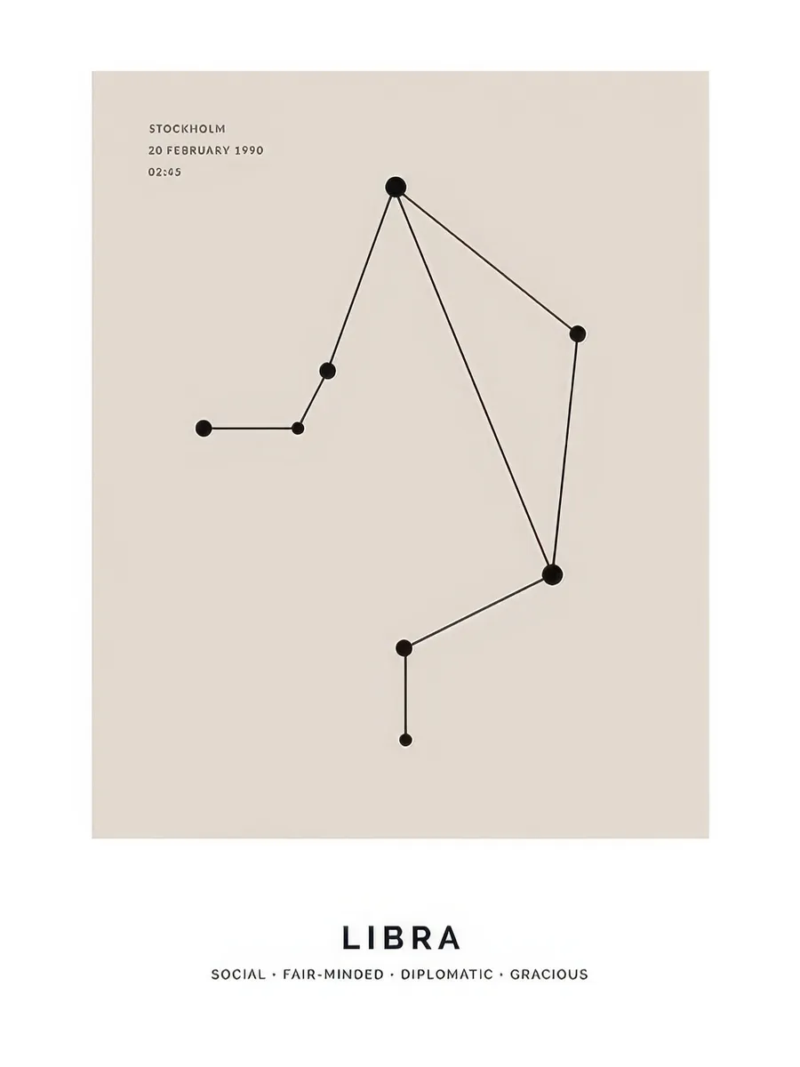 Constellation Beige Libra Personal