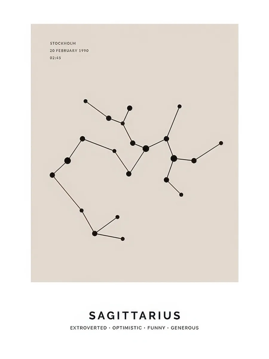 Constellation Beige Sagittarius Personal