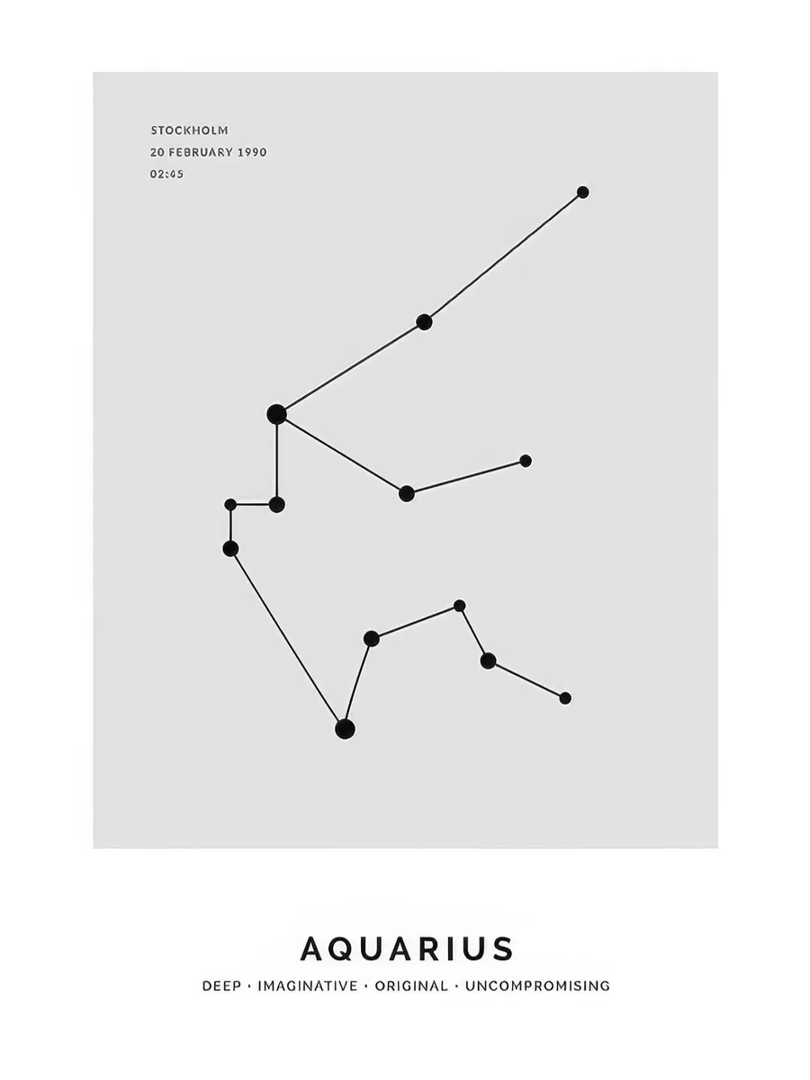 Constellation Grey Aquarius Personal