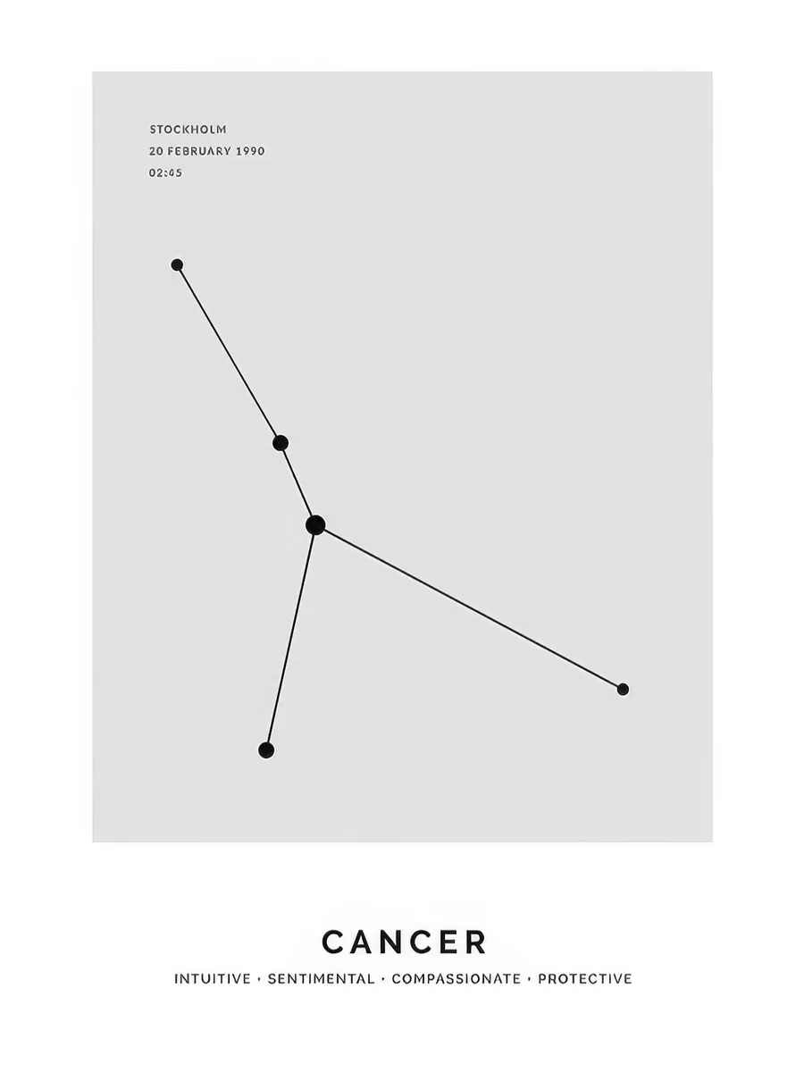 Constellation Grey Cancer Personal