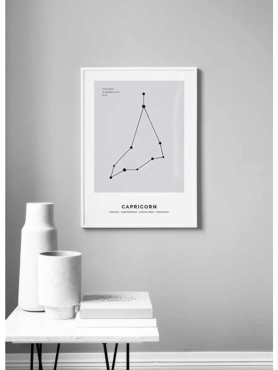Constellation Grey Capricorn Personal