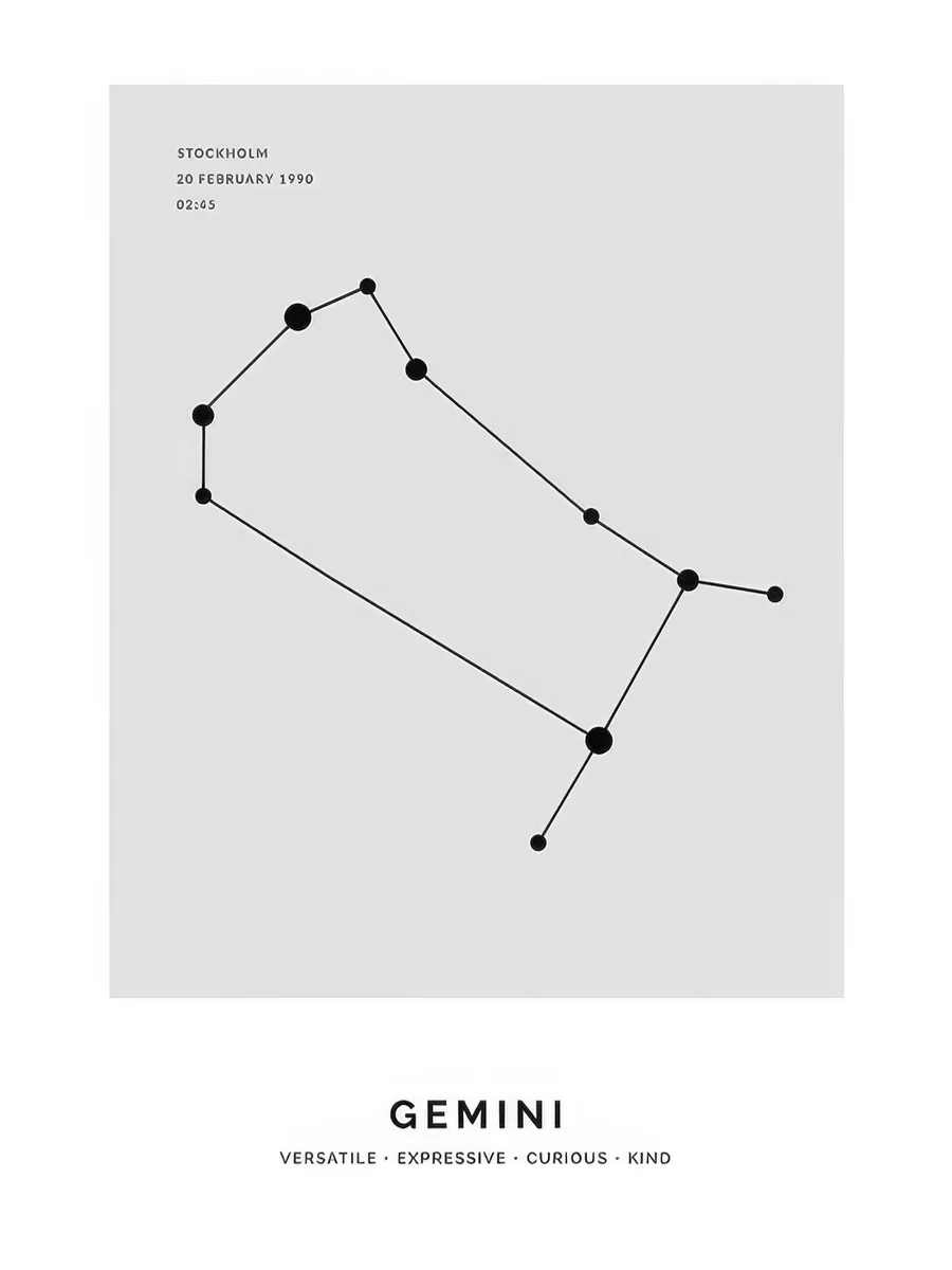 Constellation Grey Gemini Personal