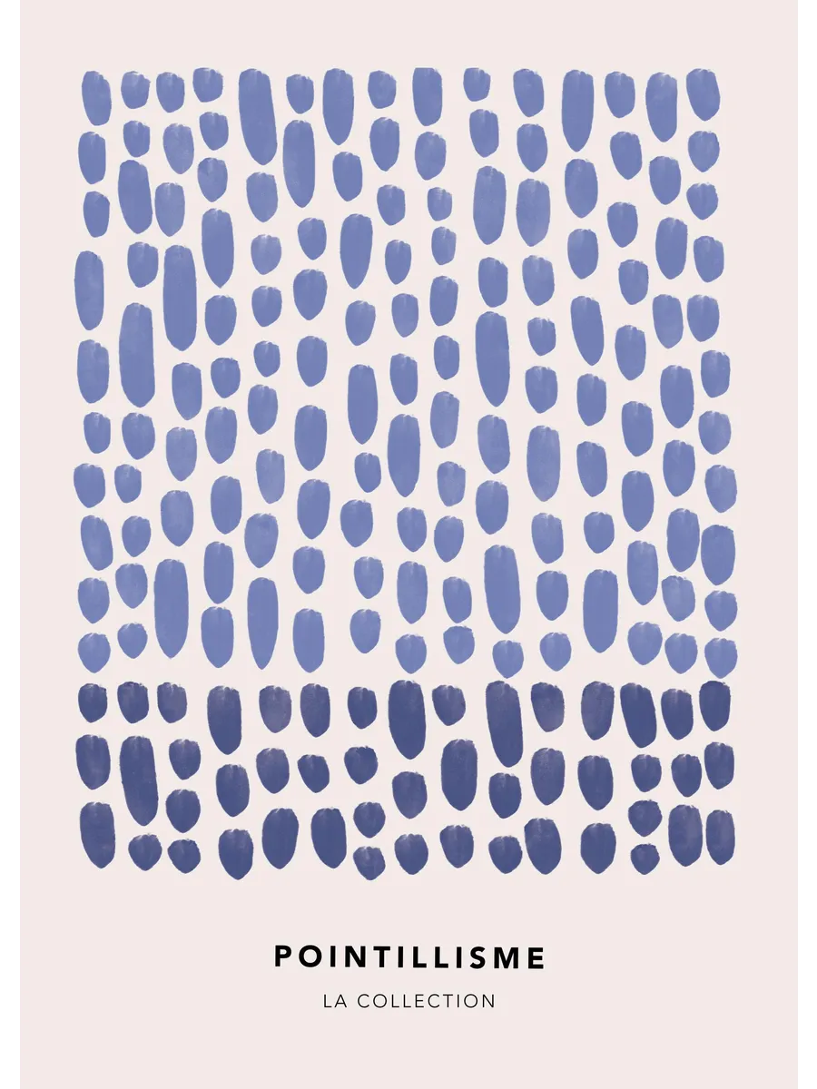 Dots in Blue No1
