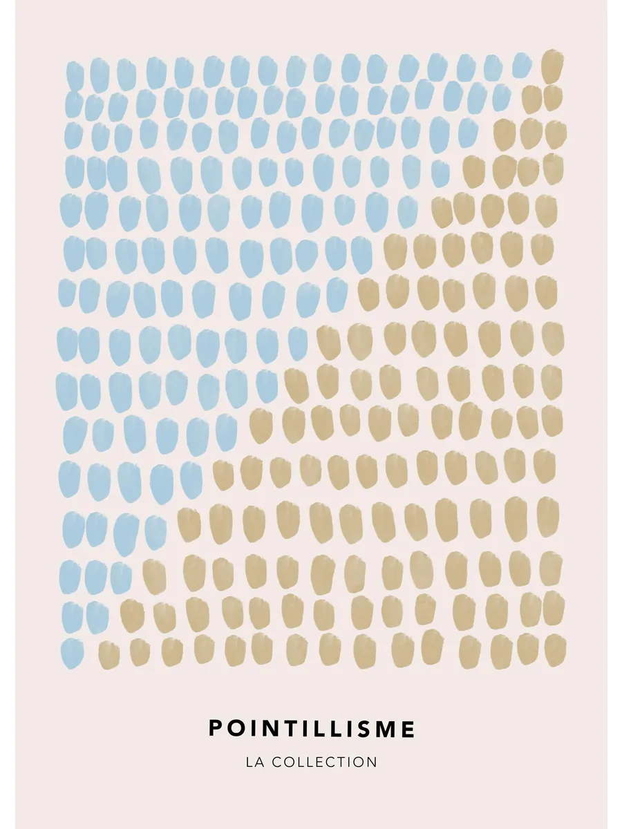 Dots in Blue No2