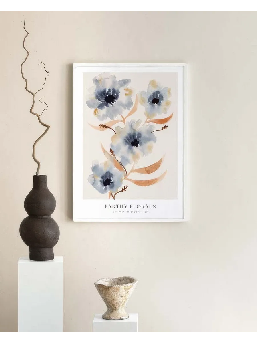 Earthy Florals No2