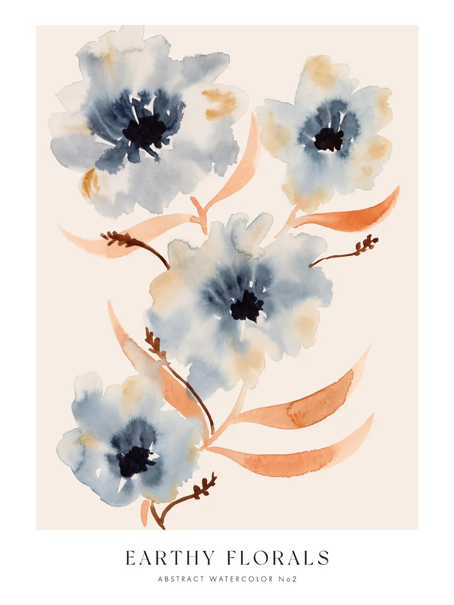 Earthy Florals No2