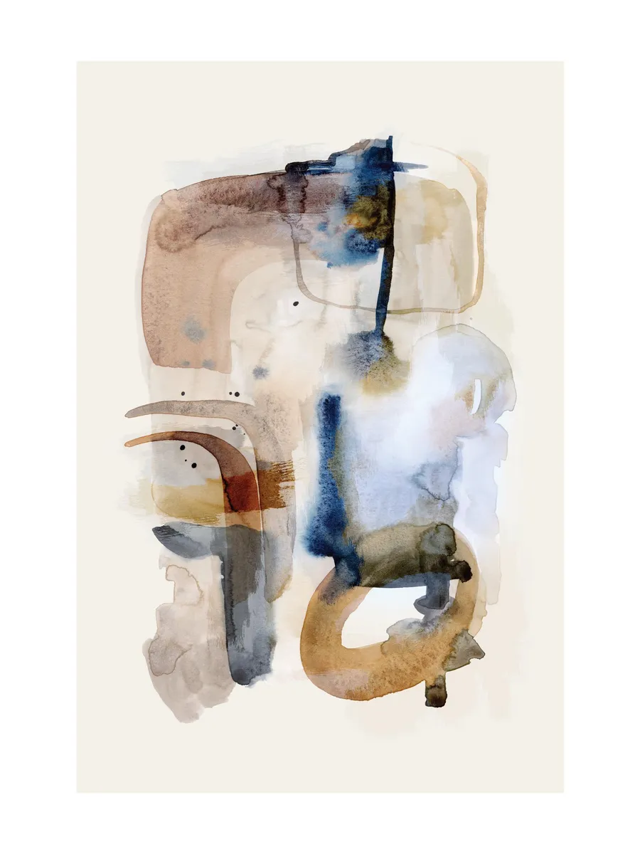 Earthy Watercolor No1