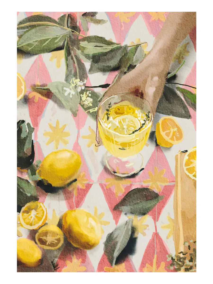 Ekaterina Zagorska Lemon Cocktail